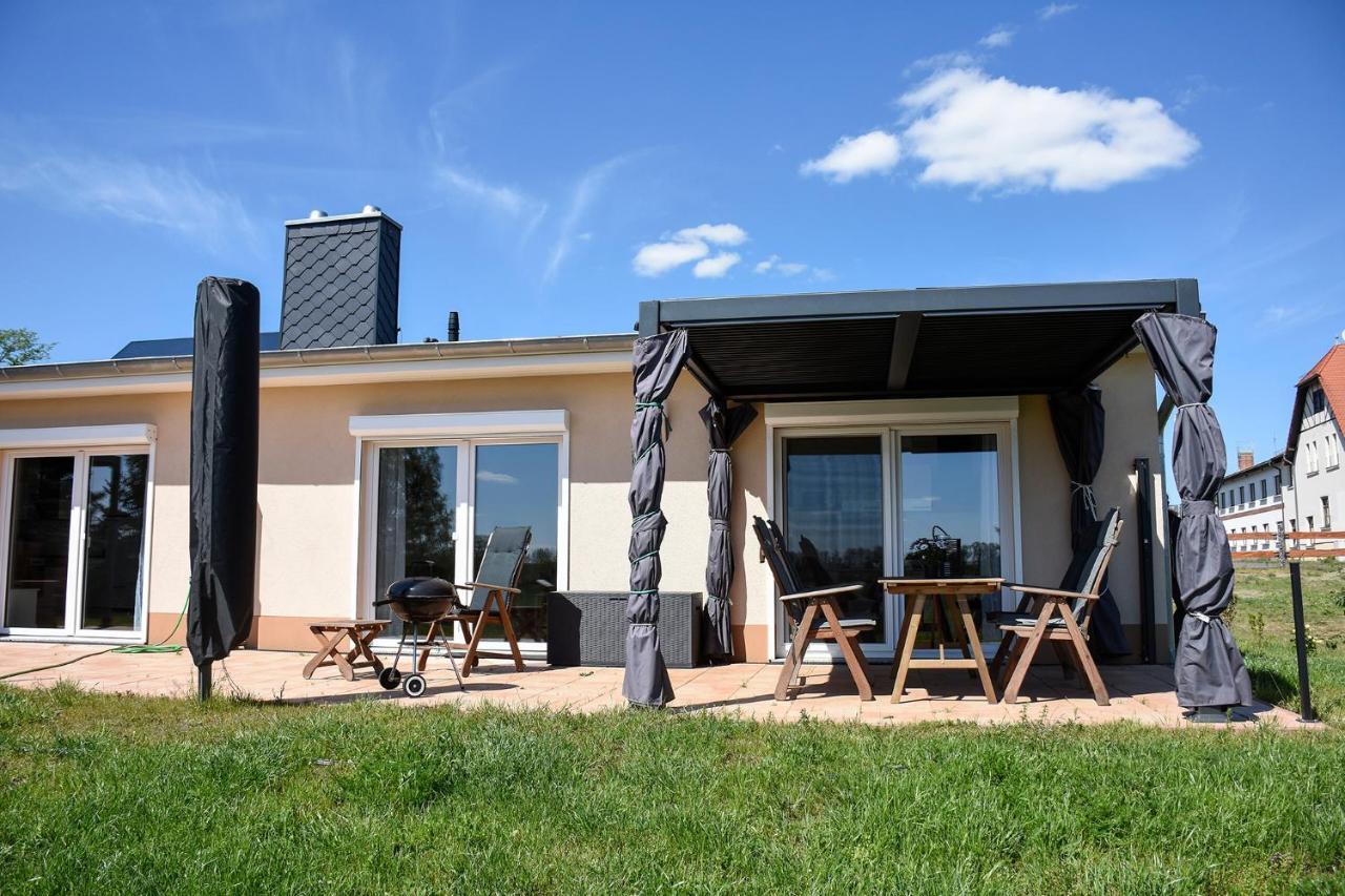 Barrierefreie Ferienwohnung Trueben Bornum Exterior foto